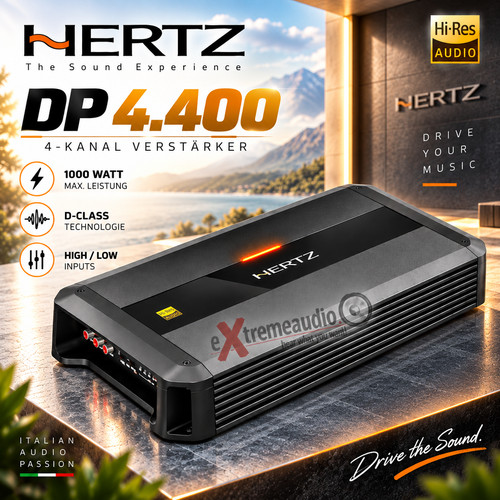 Hertz 400 4 kanal - dp, 4.400