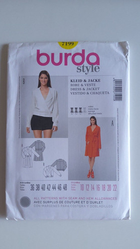 Burda style 7199 kleid - style,