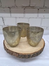 3 x Vase Blumentopf Windlicht