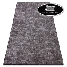 Modernen langlebig Teppichboden 'POZZOLANA' braun dick große Teppiche nach Maß