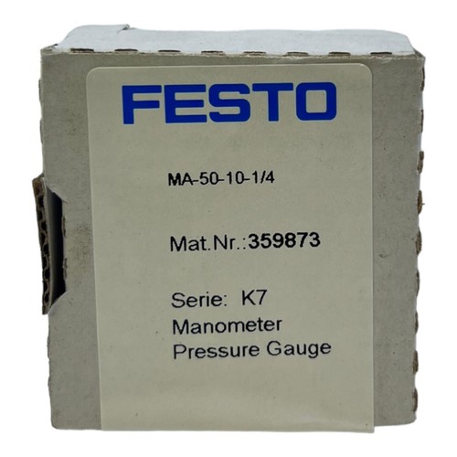 Festo 1 4 - ma-50-10-1/4, manometer