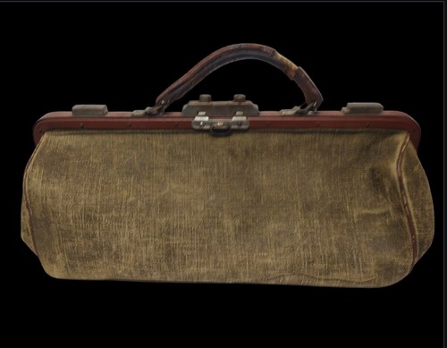 Alte tasche arzttasche - tasche,
