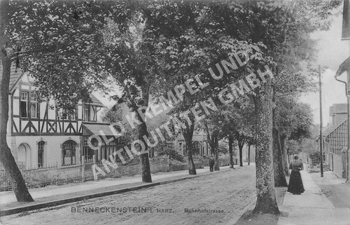 Postkarte beneckenstein - ak,