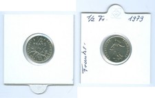 Francia 1/2 Franco 1979 Sin Circular Solo 50.511 Piezas!