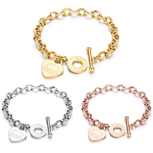 Armband mit herzanhänger - armband,