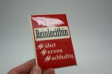 Dr. Buers Reinlecithin Imgoglas Türschild - ungehangen - 8 x 11 cm Werbeschild