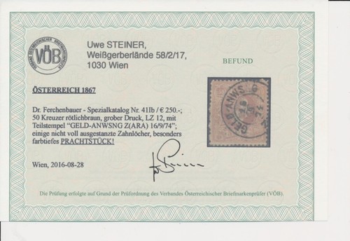 österreich 1867 50kr - Österreich,