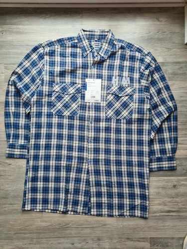 Planam flanellhemd blau - planam,