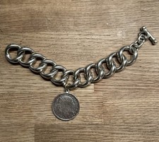 Vintage Armband Münzanhänger