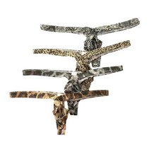 Modischer Print Low Waist G String Tanga Slip für Herren Gold Grau Dunkelgrau