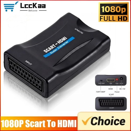 Scart hdmi auf - scart,