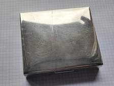 Box Schachtel mit Holz Silber 925 TOTAL 257 g FARBWERKE HOCHST Frankfurt 1960