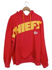 Kansas City Chiefs Kapuzenpullover Herren Rot Gelb NFL Sportbekleidung Gr. XL