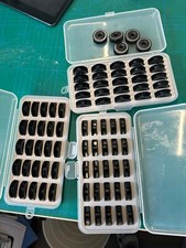 Bernina 8 Serie Spulen 85 Stück 3 Spulenkästen á 25 Stück 5 einzelne