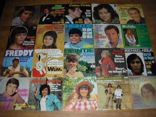 Single sammlung schlager - -,
