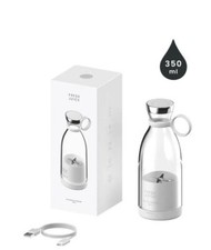 MFA FreshJuice Mixer Flasche 350ml Portable Mini Fruit USB Weiß 01A5206M  