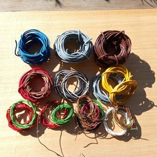 Modellbahnkabel, verschiede Durchmesser, Längen und Farben 935