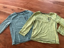 Set 2x Langarmshirts Topolino Größe 110 116 Zwillinge gegengleich