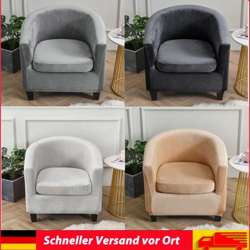 2teilige einfarbig samt - 2teilige,