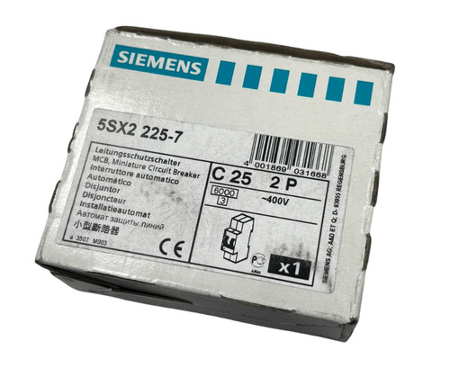 Siemens 5sx2 225 mcb c25 - 5sx2,