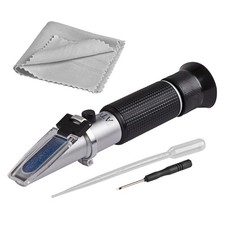 Refraktometer Handrefraktometer 0-32% Brix Zucker Frucht Wein Landwirtschaft