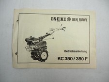 Iseki KC 350 350F Motorhacke