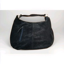 Beuteltasche Wildleder Navy