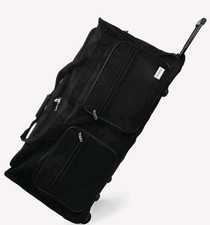 NEU xxl Trolley Reisekoffer mit 3 Rollen 160L- Schwarz