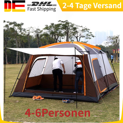 6personen camping zelt - 4-6personen,