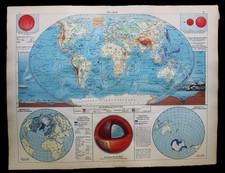 ANDREES HAND ATLAS  THE EARTH