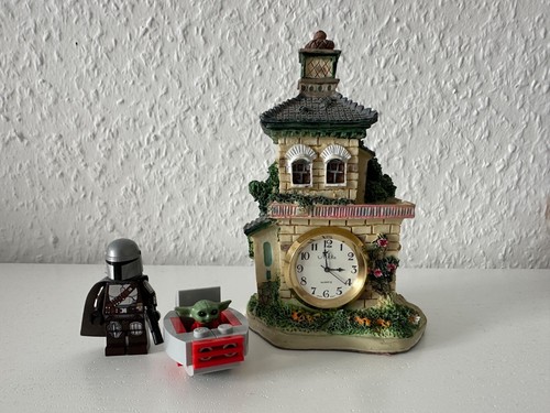 Miniatur uhr villa pagoda - uhr,