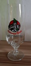 Bierglas Biertulpe Güstrower Biere DDR