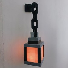 Wandleuchte im Minecraft-Stil, USB-Hängefackel für Schlafzimmer/Gaming -Dekor