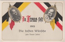D 187 Neujahr 1915 ! Militär