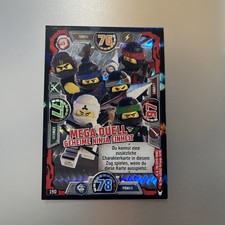 Lego Ninjago Serie 3 TCG Sammelkarten Nr. 190 Mega Duell Geheime Ninja Einheit