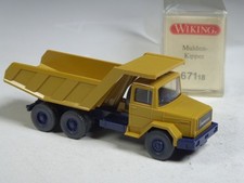 (YG-34) Wiking 67118 Magirus Deutz Muldenkipper senfgelb in OVP