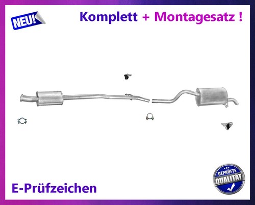 Auspuffanlage renault clio - renault, ii
