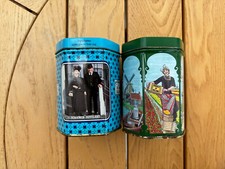 2 x alte Holländische Blechdose Bonbondose aus Zeeland und Zaandam alte Motive