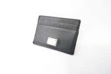 Dolce & Gabbana Cardholder Ausweis Geldbörse Kartenetui Schwarz guter Zustand