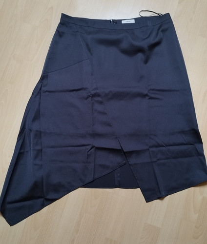 Heine satinrock black - 46,