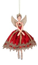 Rote Fee Christbaumschmuck