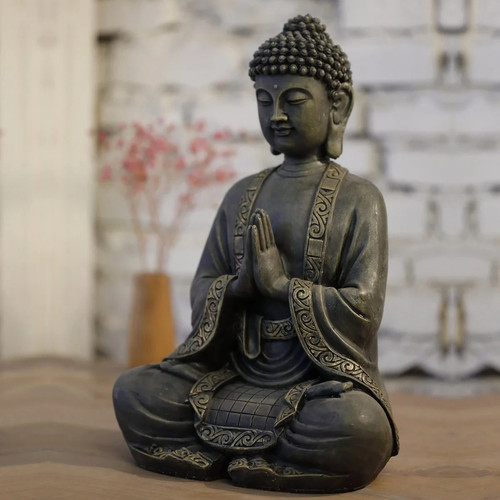 Große buddha figur - große,