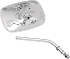 Free Eagle Spiegel Chrom