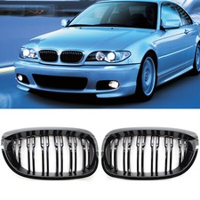 Glanz Schwarz Doppelsteg