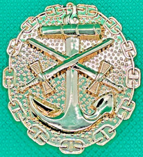 Verwundetenabzeichen der Marine 1918 in Gold (1 Stufe) - Deutsches Reich - Repro