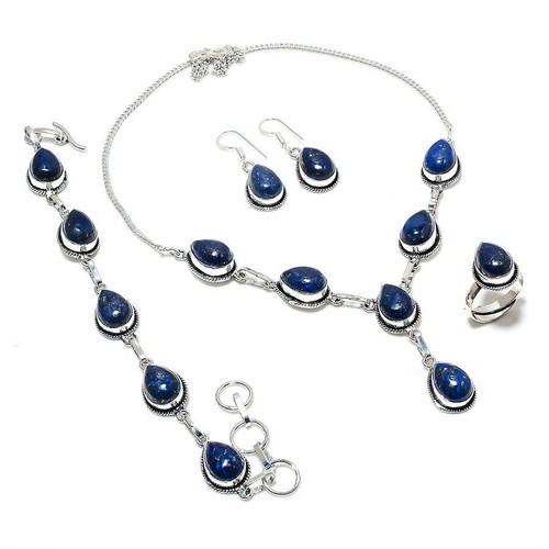 Lapislazuli edelstein 925 - lapislazuli,