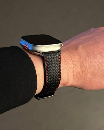 Leder armband apple watch - leder,