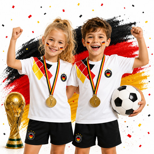 Deutschland kinder set shirt - set, t-shirt