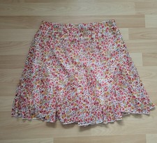 Minirock Blumenmuster Größe 38 Amisu