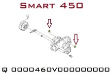 2x Wellendichtring Getriebe an